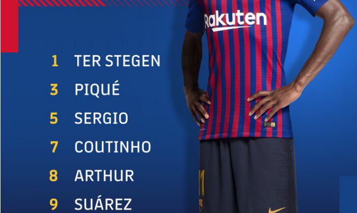 Skład FC Barcelony na mecz z Leganes! :D